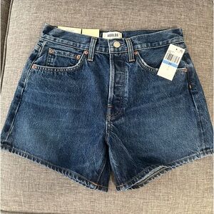 agolde parker long shorts enamour